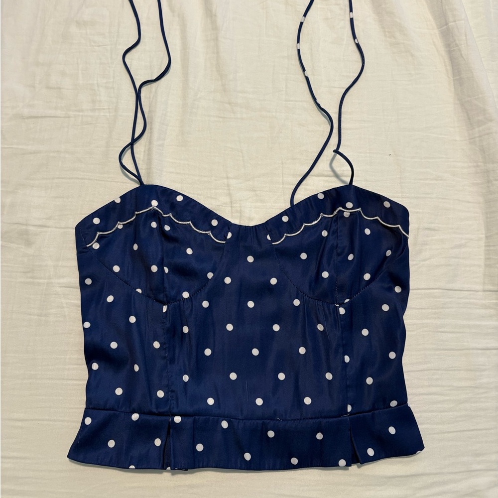 Free People spaghetti strap blouse